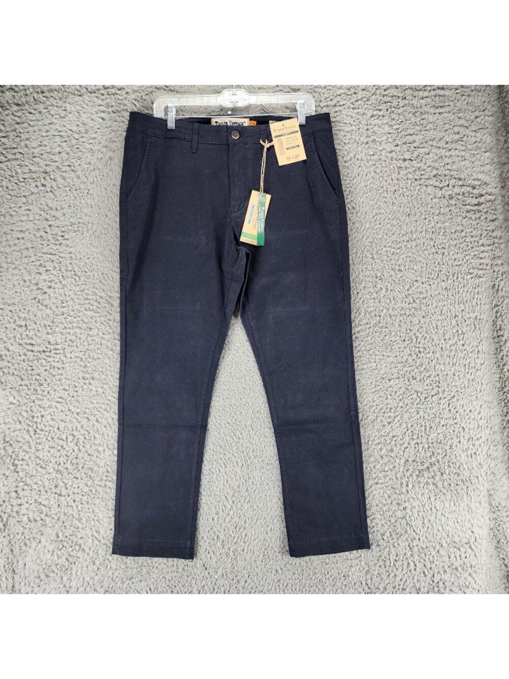Tailor Vintage Pants Mens 34x30 Blue Stretch Mid Rise Classic Fit *NWT*
